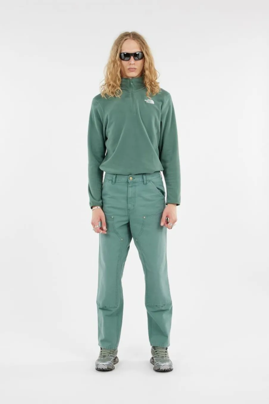 100 GLACIER - Polaire | Vert*THE NORTH FACE Best