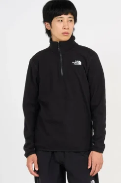 100 GLACIER 1/4 ZIP - Polaire | Noir*THE NORTH FACE Clearance