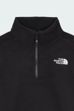 100 GLACIER 1/4 ZIP - Polaire | Noir*THE NORTH FACE Clearance