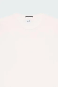 24/1 JERSEY RESIST DYED LOGO - T-shirt | Rose*C.P. COMPANY Hot