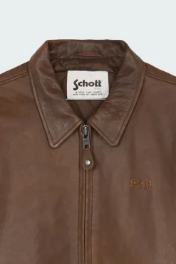 5100 VINT RIB - Blouson | Marron*SCHOTT Online
