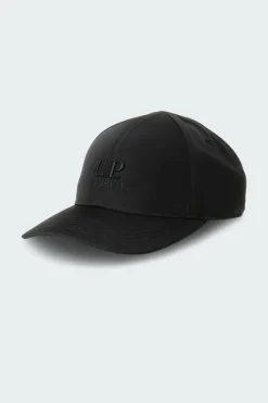 ACCESSORIES BASEBALL CAP IN CHROME - R - Casquette | Noir*C.P. COMPANY Best