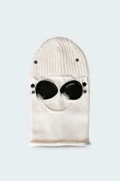 ACCESSORIES SKI MASK IN EXTRAFINE MERINO WOOL - Bonnet | Blanc*C.P. COMPANY Hot