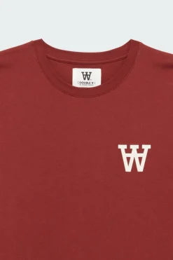 ACE CHEST PRINT T-SHIRT - T-shirt | Marron*WOOD WOOD Best