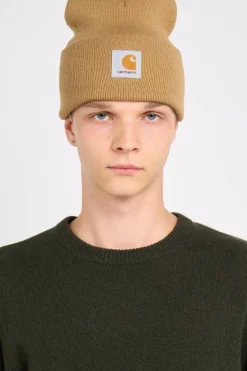 Acrylic Watch - Bonnet | Beige*CARHARTT WIP Discount