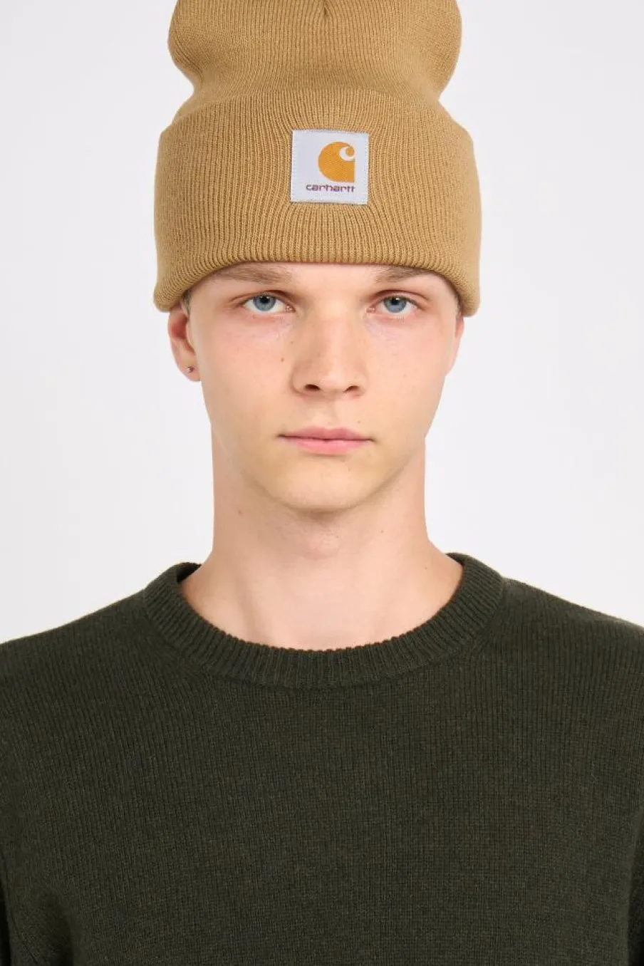 Acrylic Watch - Bonnet | Beige*CARHARTT WIP Discount