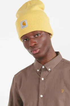 Acrylic Watch Hat - Bonnet | Jaune*CARHARTT WIP Sale