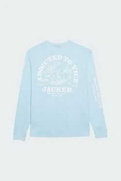 Addicted - T-shirt | Bleu*JACKER