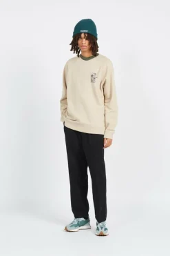 Agaric Village Sweat - Sweatshirt | Beige*EDWIN New