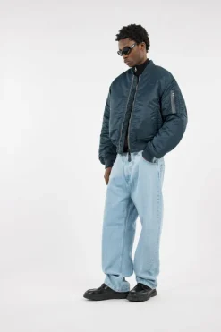 AIRFORCE90RS - Bomber | Bleu*SCHOTT Discount