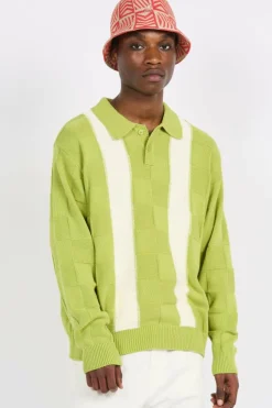 ALBERT POLO SWEATER - Polo | Vert*OBEY Clearance
