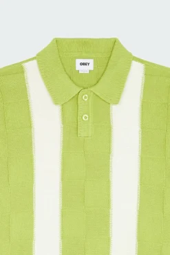 ALBERT POLO SWEATER - Polo | Vert*OBEY Clearance