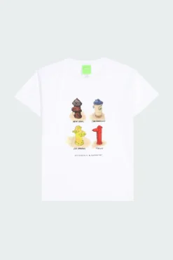 ALL CITIES - T-SHIRT | Blanc*HUF New