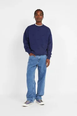 ALL OVER - Sweatshirt | Bleu*HOLOGRAM Discount