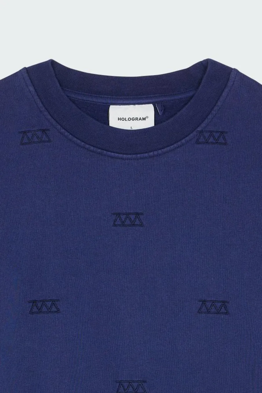 ALL OVER - Sweatshirt | Bleu*HOLOGRAM Discount
