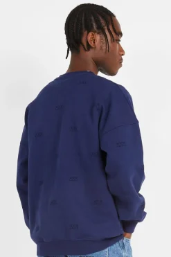 ALL OVER - Sweatshirt | Bleu*HOLOGRAM Discount