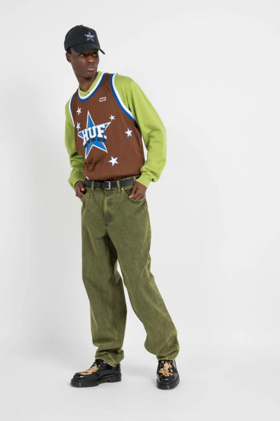 ALL STAR BASKETBALL JERSEY - Jersey | Marron*HUF Hot