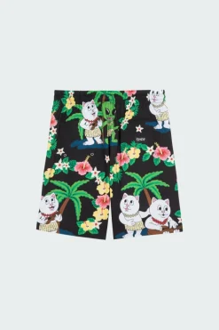 Aloha Nerm - Short de bain | Noir*RIPNDIP Best