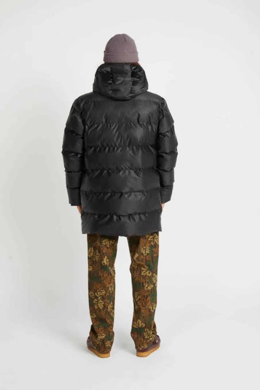 ALTA LONG PUFFER CARGO JACKET W3T4 - Doudoune | Noir*RAINS Best