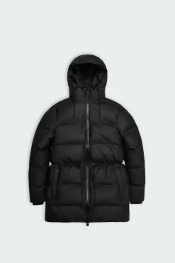 Alta long puffer string - Doudoune | Noir*RAINS Clearance
