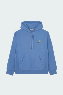 AMERICAN SCRIPT - Hoodie | Bleu*CARHARTT WIP Outlet