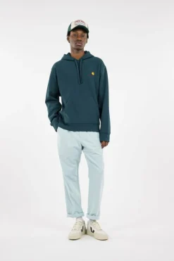AMERICAN SCRIPT - Hoodie | Vert*CARHARTT WIP Hot