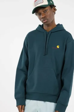 AMERICAN SCRIPT - Hoodie | Vert*CARHARTT WIP Hot