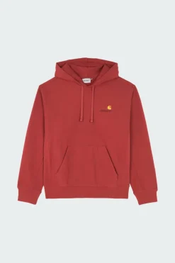 AMERICAN SCRIPT - Hoodie | Rouge*CARHARTT WIP Hot