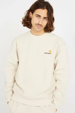 AMERICAN SCRIPT - Sweatshirt | Beige*CARHARTT WIP Online
