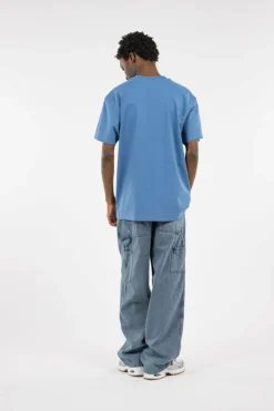 AMERICAN SCRIPT - T-shirt | Bleu*CARHARTT WIP Online