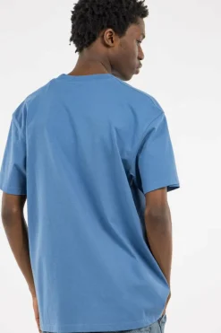 AMERICAN SCRIPT - T-shirt | Bleu*CARHARTT WIP Online