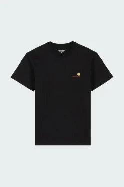 AMERICAN SCRIPT - T-shirt | Noir*CARHARTT WIP Clearance