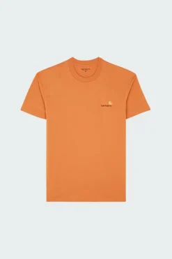 AMERICAN SCRIPT - T-shirt | Orange*CARHARTT WIP Hot