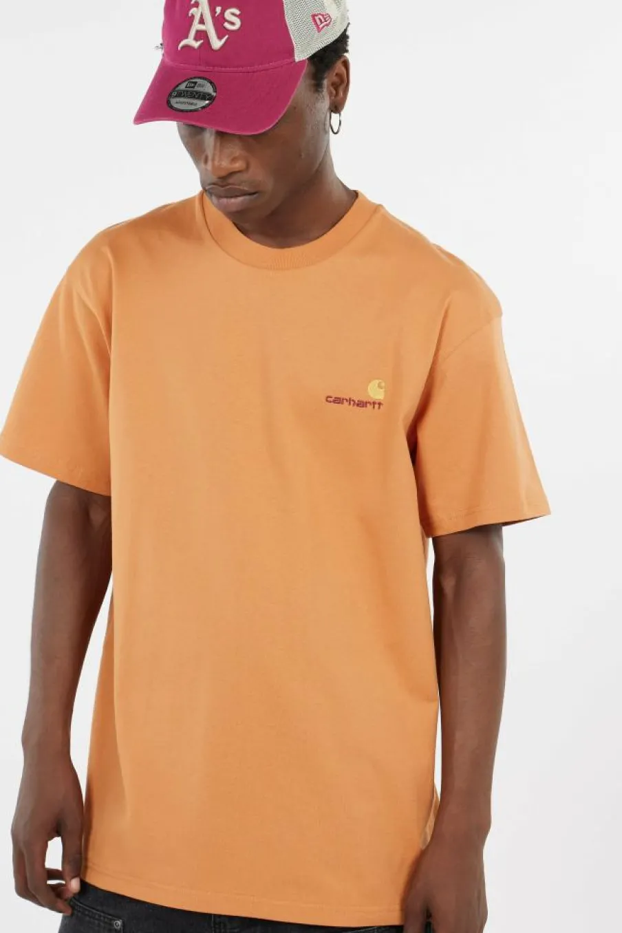 AMERICAN SCRIPT - T-shirt | Orange*CARHARTT WIP Hot