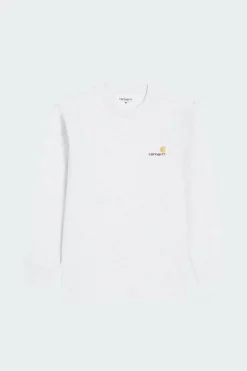 AMERICAN SCRIPT - T-shirt | Gris*CARHARTT WIP Clearance