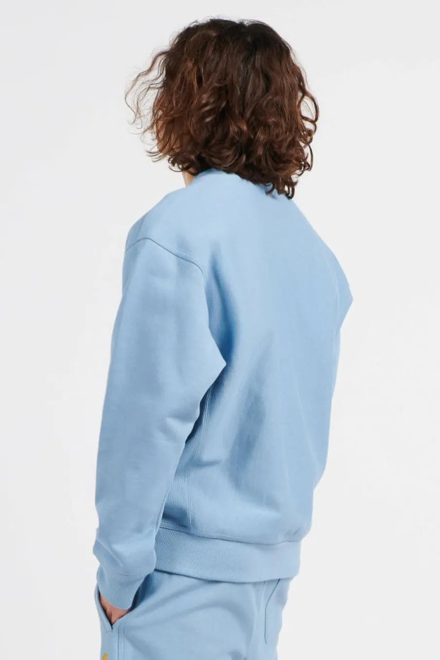 American Script Sweat - Sweatshirt | Bleu*CARHARTT WIP Clearance