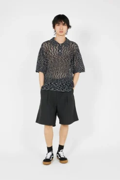 ANDRE POLO SW BLK - Polo | Noir*OBEY Discount