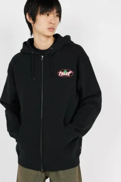 ANDROMEDA ZIP HOOD - Hoodie zippé | Noir*HUF Outlet