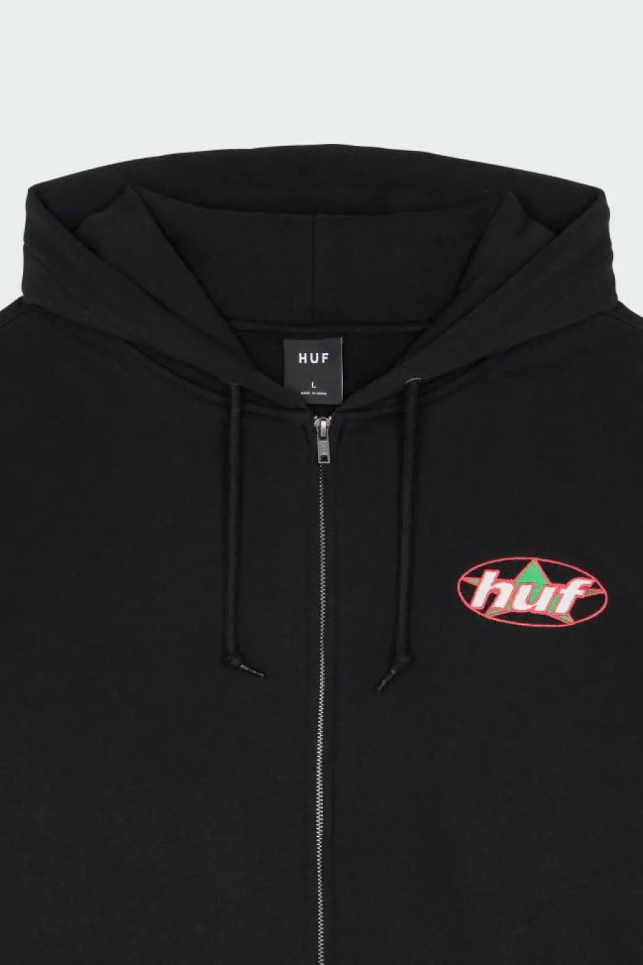 ANDROMEDA ZIP HOOD - Hoodie zippé | Noir*HUF Outlet