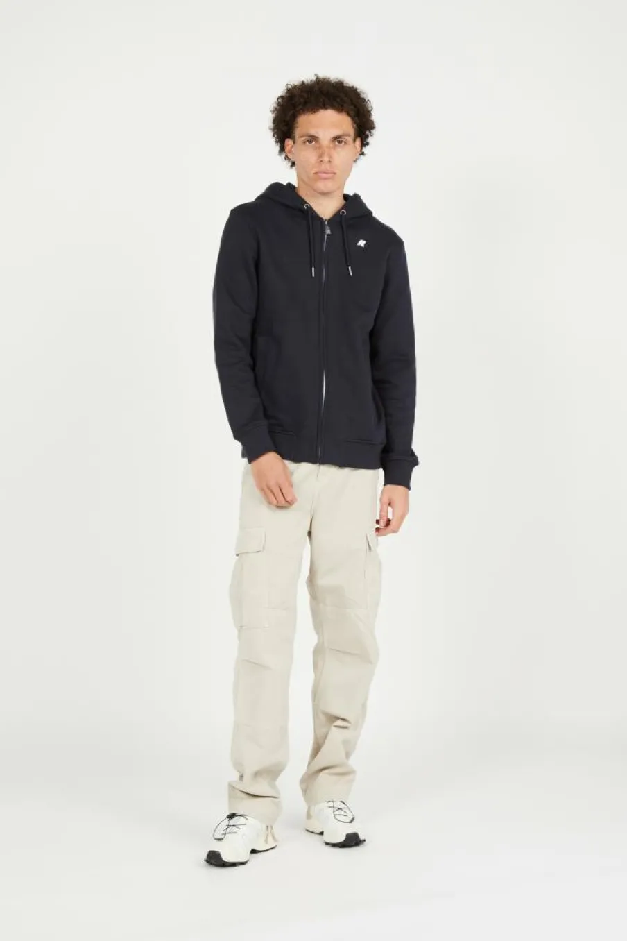 ANTHONY TERRY - Hoodie zippé | Bleu*K-WAY