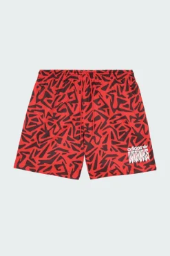 AOP SHORTS - Short | Rouge*ADIDAS