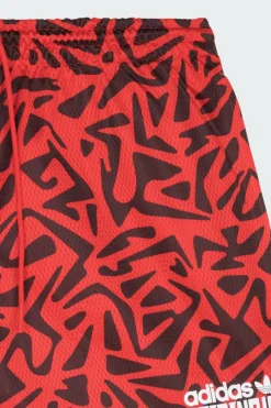 AOP SHORTS - Short | Rouge*ADIDAS