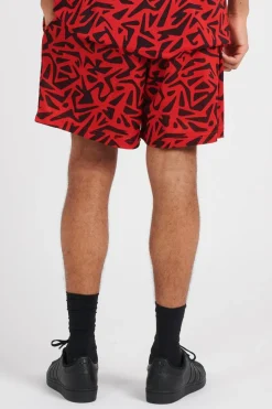 AOP SHORTS - Short | Rouge*ADIDAS