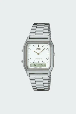 AQ-230A-7DMQYES - Montre Casio Quartz en acier | Gris*CASIO VINTAGE New