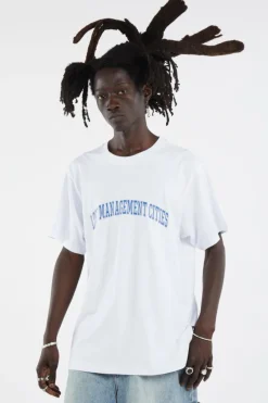 ARCH FN TEE - T-shirt | Bleu*LOST MANAGEMENT CITIES Discount