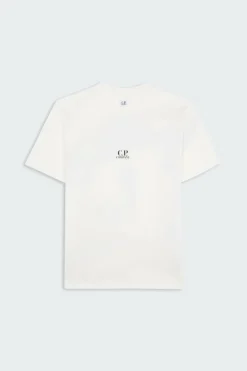 ARTWORK LOGO T-SHIRT - T-shirt | Blanc*C.P. COMPANY Outlet