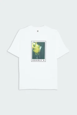 Asa Spray Paint T-shirt GOTS - T-shirt | Blanc*WOOD WOOD Hot