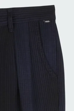 Authentic Chino Loose Tapered Plaid - Pantalon | Noir*VANS Hot