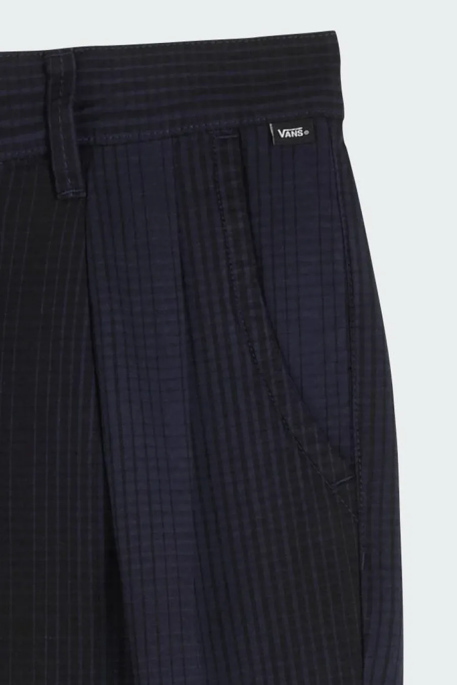 Authentic Chino Loose Tapered Plaid - Pantalon | Noir*VANS Hot