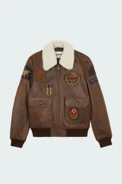 AVIATOR - Blouson | Marron*SCHOTT Best
